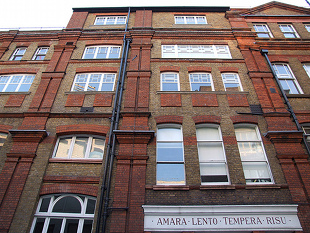 Fachada dunha das ás antigas do Royal London Hospital / Flickr: suburbanslice