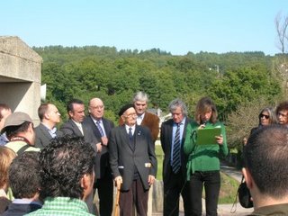 Acto de entrega a Avelino Pousa Antelo do seu premio, hai uns meses