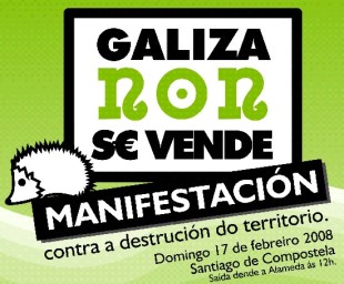 Cartaz da Manifestación