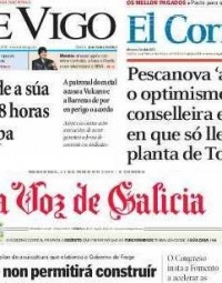 As portadas dos xornais en papel saen en galego cada 25 de xullo