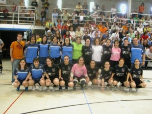 As do Ponte Ourense todas xuntas, tras acadar o ascenso