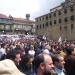 A manifestación, na Quintana