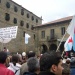 A manifestación, na Quintana