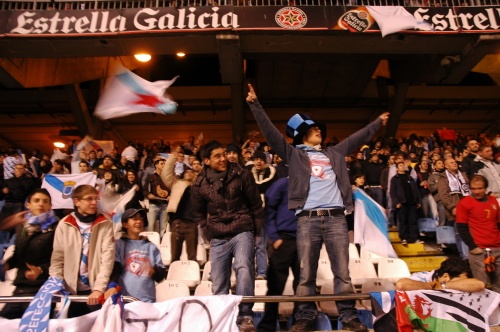 Ambiente en Riazor