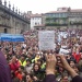 Manifestación polo dereito a vivirmos en galego